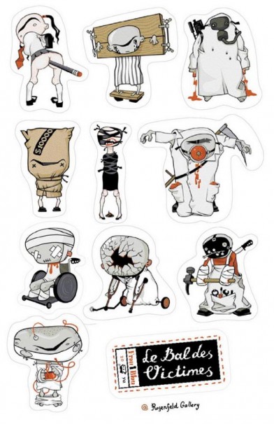 104La Bal Des Victimes_Stickers