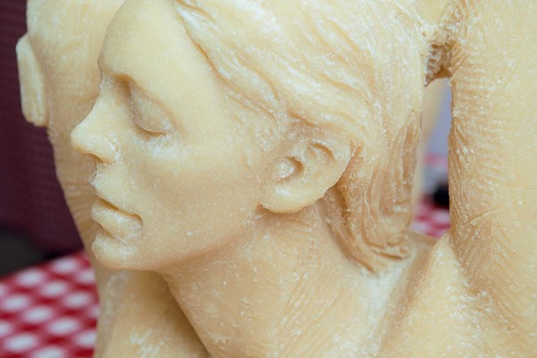 106Cheesy Sculpture (detail)_2013_ parmesan cheese
