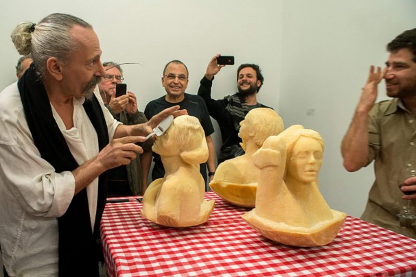 108Cheesy Sculpture_2013_parmesan cheese