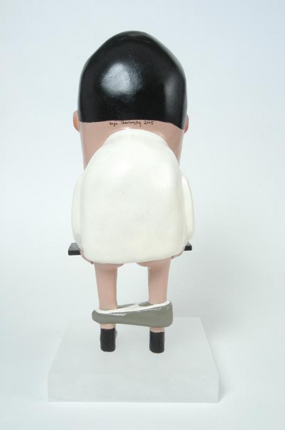 111Chef_2005_Painted Aluminum cast _hight 28cm
