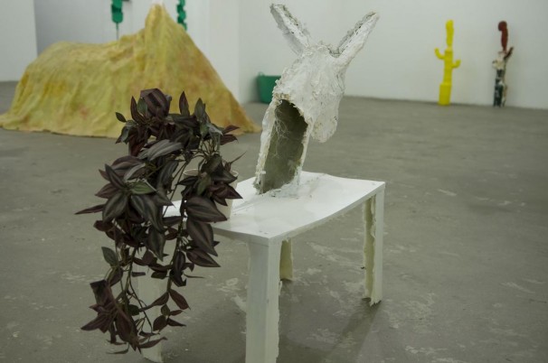 116Donkey (detail)_ 2012_polyester cast