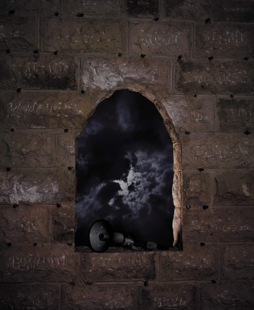 Night, 2007, LP, 263x215 cm. לילה