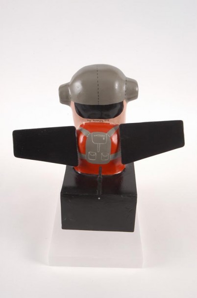 118Pilot_2005_Painted Aluminum cast _hight 28cm