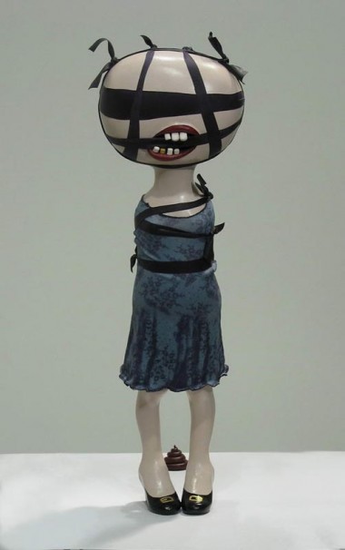 133The victim of CULTURE_2004_Mixed Media_hight 48cm