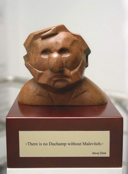 205Slavoj_2008_Bronze & wood_28x22x22 cm