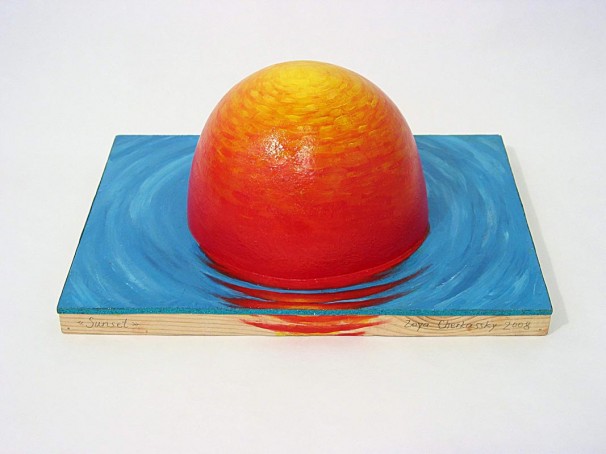 "Sunset" 32x24x15cm