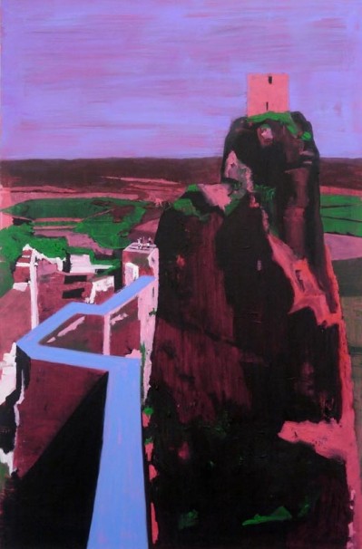103Castle_2011_oil on canvas_180x120 cm