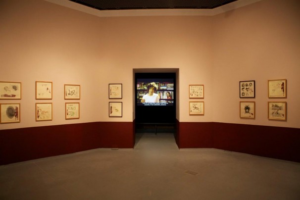 103The Dynamic Dead Roee Rosen_Installation view_Ujazdowski Castle, Warsaw, 2011 03