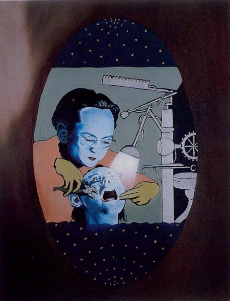 104Martyr Apollonia_1991_oil on paper_76x58 cm