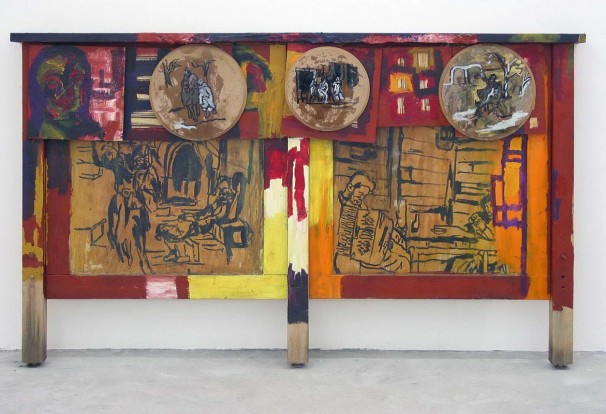 105Untitled_2009_mixed media_105x175x12 cm