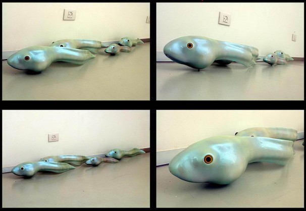 105agriculturaldreams.com (detail)_1994-2001_ mixed media, sculpted and cast in polymeric materials