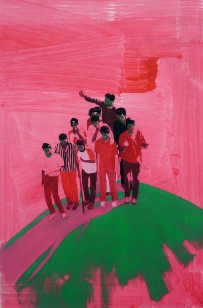 106Gang II_2011_oil on canvas_180x120 cm