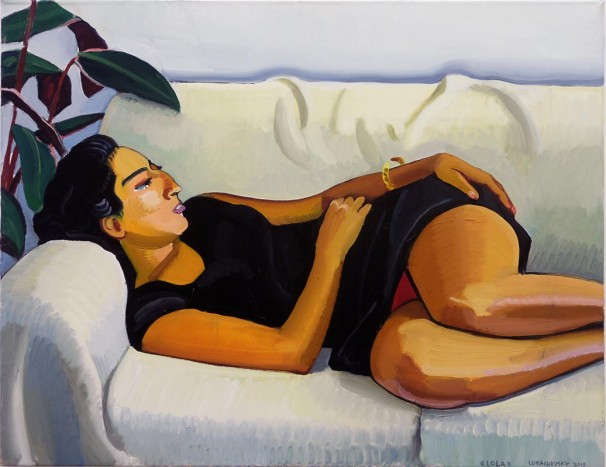 106Lola_2013, oil on canvas_90x70 cm
