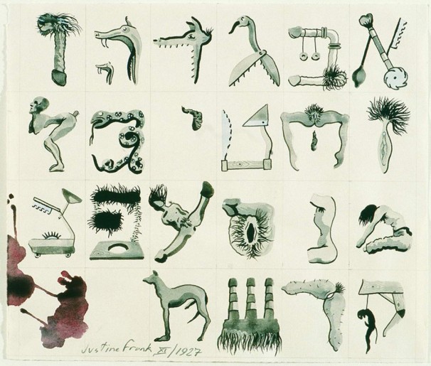108Justine Frank_The Stained Portfolio_1927-1928_drawing on paper_33x38 cm 2