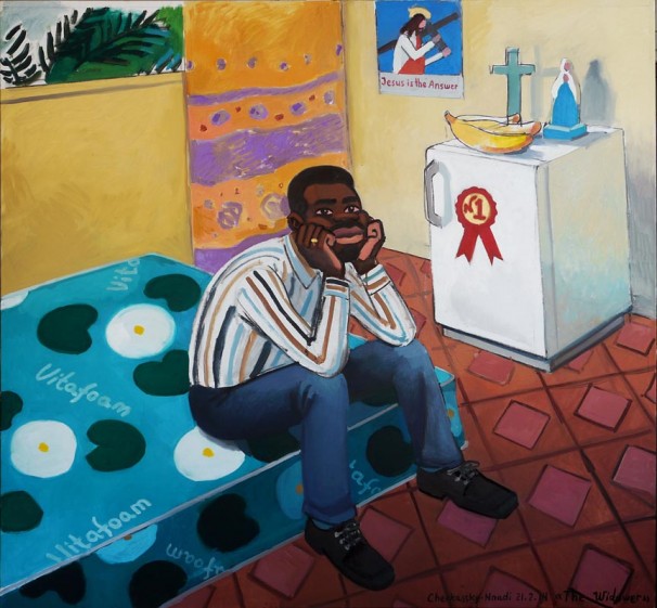108The Widower_2014_oil on linen_143x152 cm