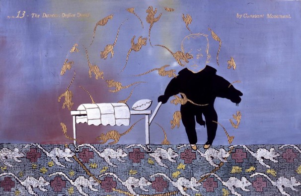 110Dancer_1994-1996_oil on paper_70x100 cm