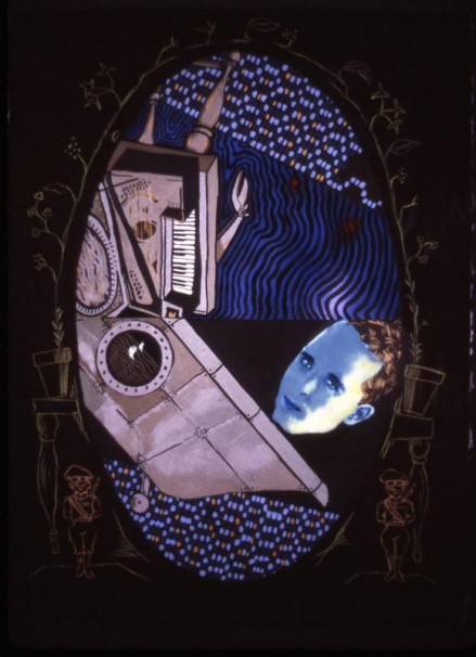 110Martyr Cecilia 1_1992_oil on paper_76x58 cm