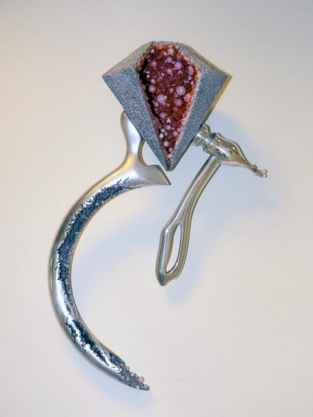 111Blood Diamond_2012_mixed media, sculpted and cast in polymeric materials