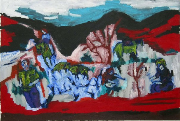 111Untitled_2009_oil on canvas _100x150 cm