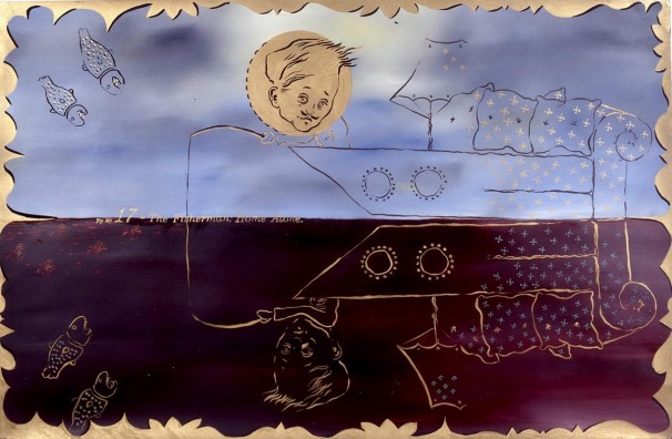 112Fisherman_1994-1996_oil on paper_70x100 cm