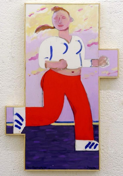 112Jogging_2011_oil on canvas_114x78 cm
