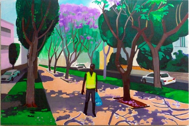 112Rothschild blvd_2014_oil on linen_90x130 cm