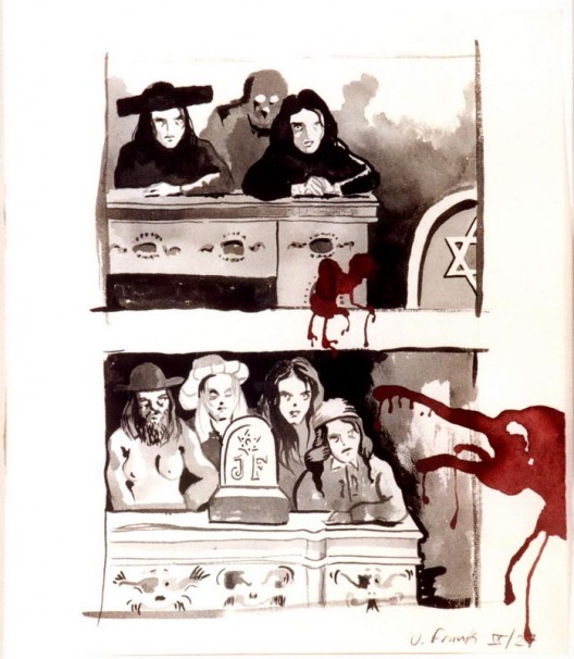 113Justine Frank_The Stained Portfolio_1927-1928_drawing on paper_33x38 cm 7
