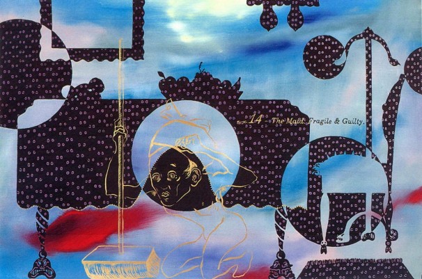 114Maid_1994-1996_oil on paper_70x100 cm