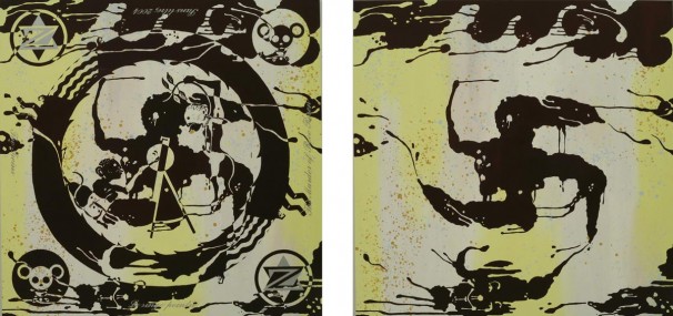 116A Painting with Four Titles_2004_oil on canvas_150x150 cm each