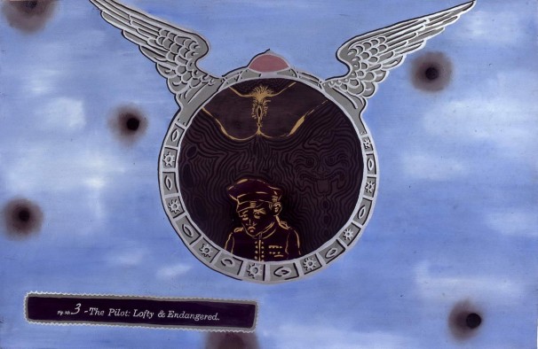 116Pilot_1994-1996_oil on paper_70x100 cm