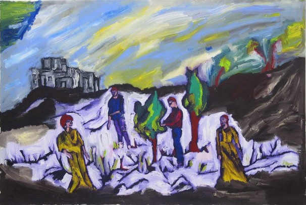 117Untitled_2009_oil on canvas_100x150 cm