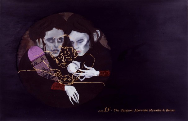 120Surgeon_1994-1996_oil on paper_70x100 cm