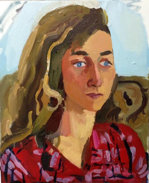 121Larissa_2013_oil on canvas_50x40cm