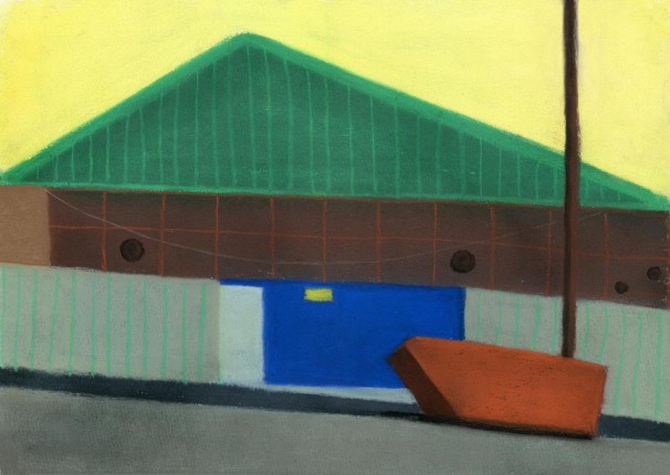 124Hamanor_2011_Pastel on paper