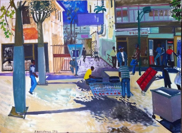 124Neve Shaanan_2013_oil on canvas_150x200cm.