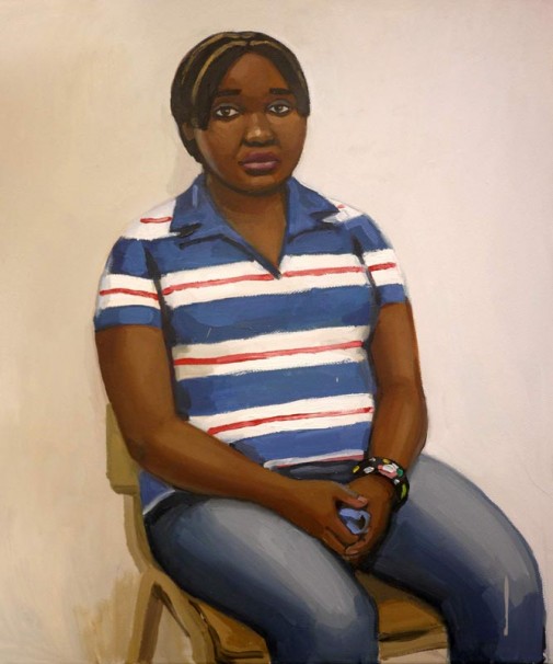126Untitled (Merci)_ 2011_oil on canvas_50x40 cm