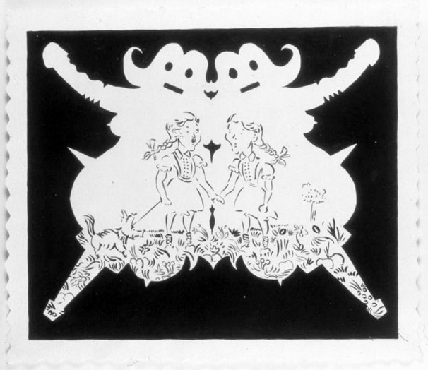 132Live and Die as Eva Braun #38_1995-1997_Mixed media on paper