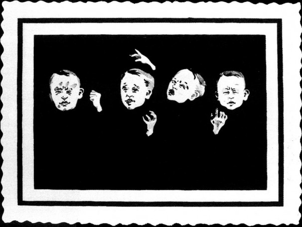 141Live and Die as Eva Braun #51_1995-1997_Mixed media on paper
