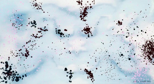 142Ciel malade (Sick Sky)_1997-2005_oil on Canvas_110X60 cm