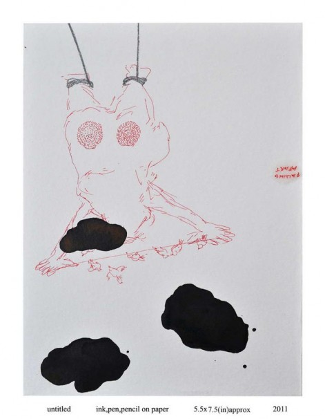 311Small Wonders_2009_mixed media on paper 2