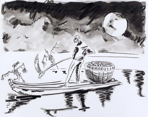 315Untitled, from the series Pearl River_2009_ink on paper_48x61 cm