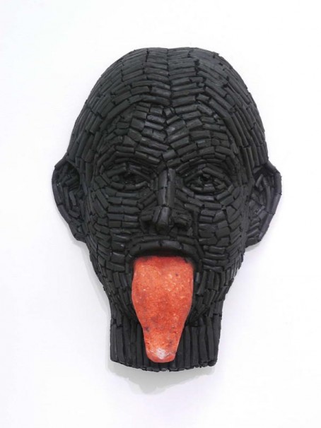 319Kali_2012_charcoal with cotton rag pulp_62x42x20 cm