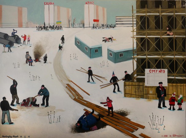1991 in Ukraine_2015_oil on linen_200x270 cm
